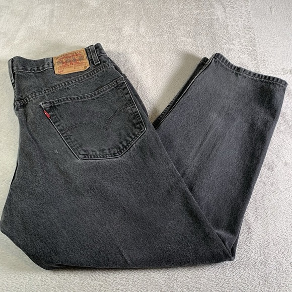 Levi's Other - Vintage Levis 550 Jeans‎ Mens 38x29 (Tag 40x30) Gray Medium Wash Relaxed Tapered